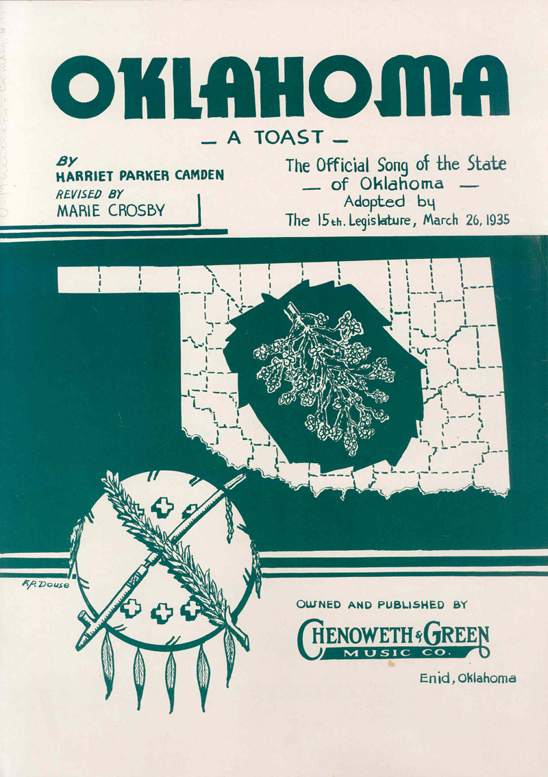 State song changed to “Oklahoma!” Oklahoma Digital Prairie