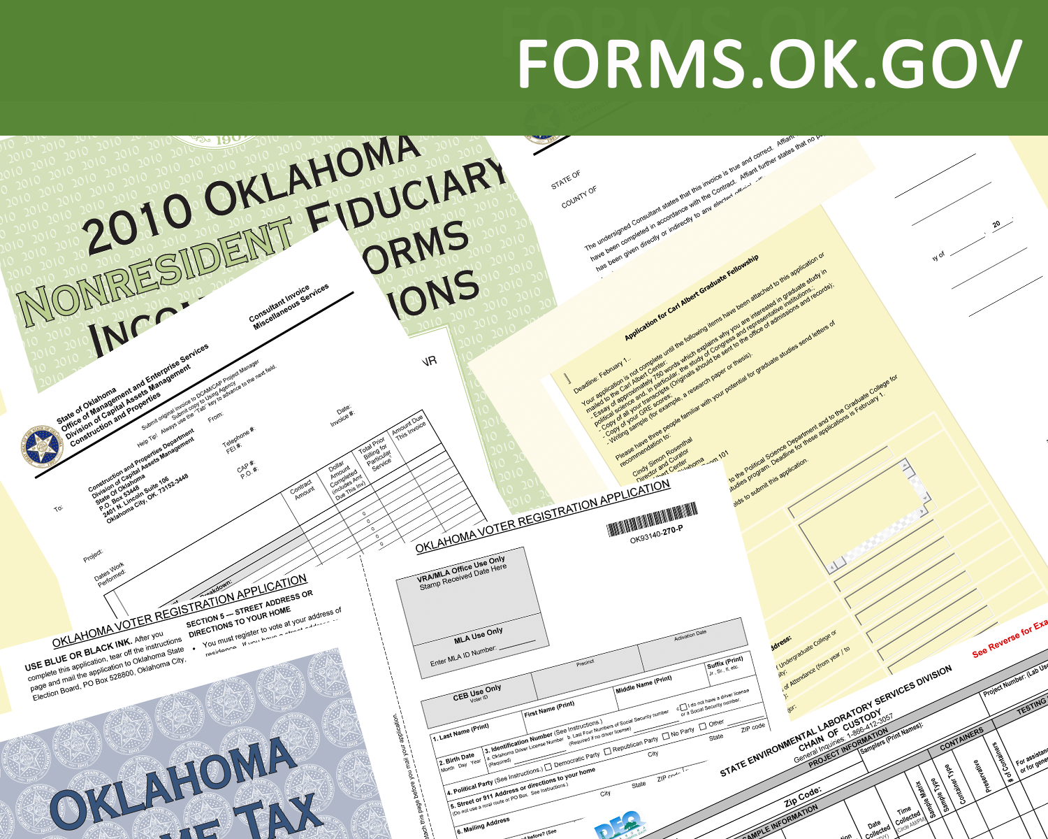 Digital Archives of Forms from State Agencies