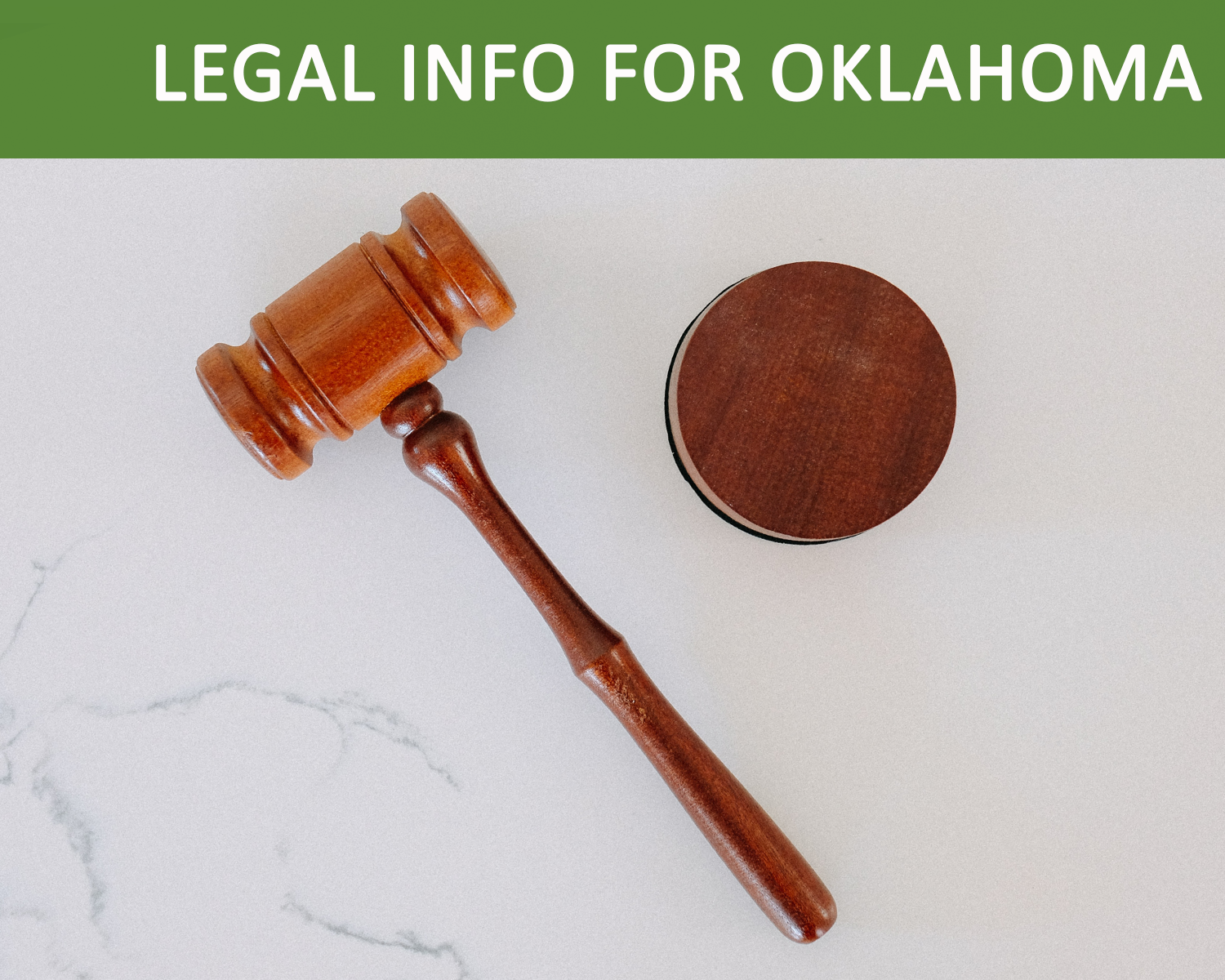 View Legal Information for Oklahoma