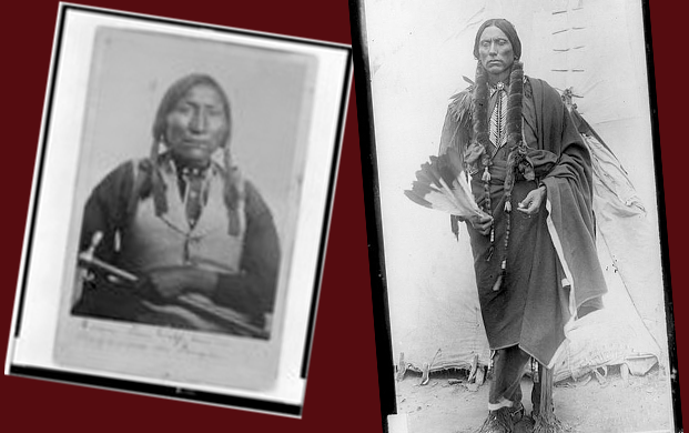 Kiowa Chief Lone Wolf and Comanche Chief Quanah Parker