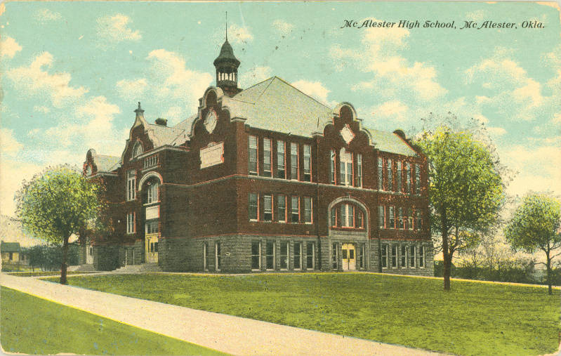 Old McAlester High School Building