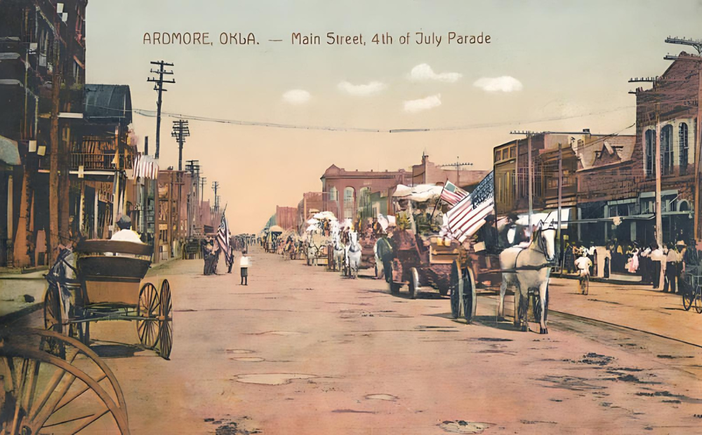 Ardmore, Oklahoma - Main Street, 4th of July Parade